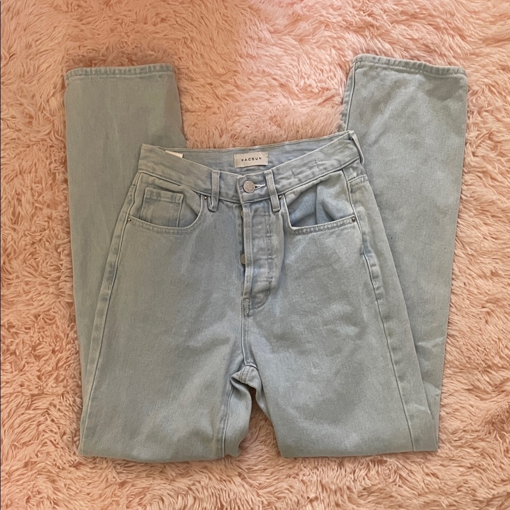 PacSun Light Wash Dad Jeans